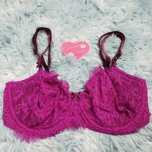 VS Dream Angels Fuchsia Push up Without Padding Br